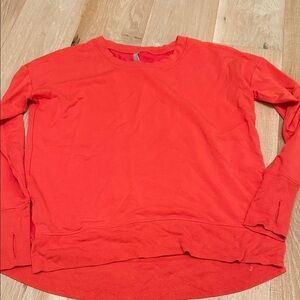 Athleta orange color Sweatshirt